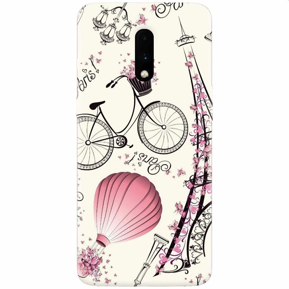 Husa silicon pentru OnePlus 7, Paris