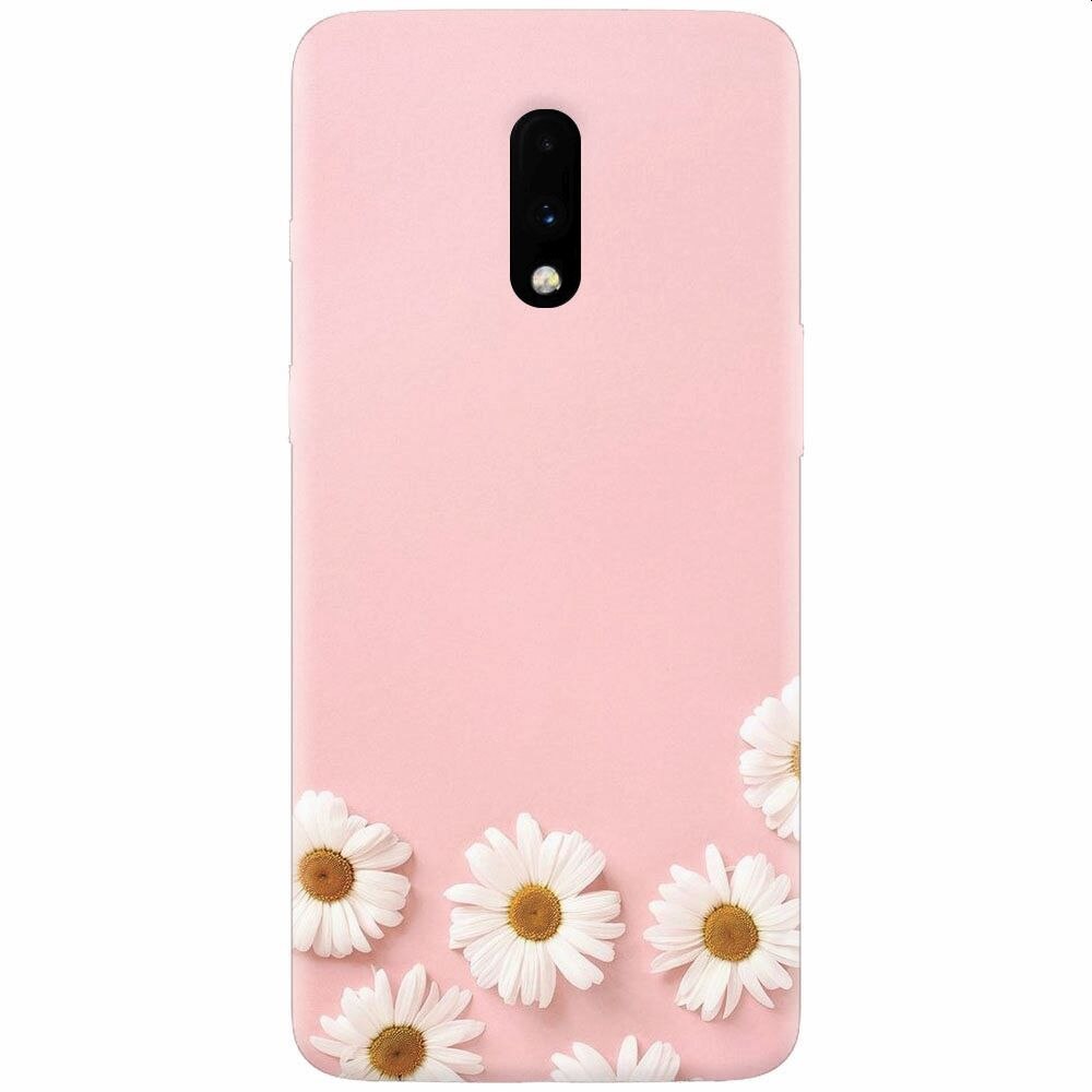 Husa silicon pentru OnePlus 7, Pink 101
