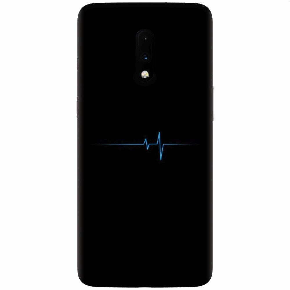 Husa silicon pentru OnePlus 7, Heartbeat