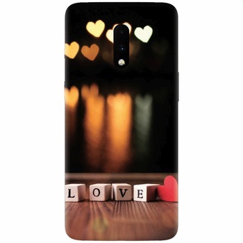 Husa silicon pentru OnePlus 7, Love 003 Husa silicon pentru OnePlus 7, Love 003