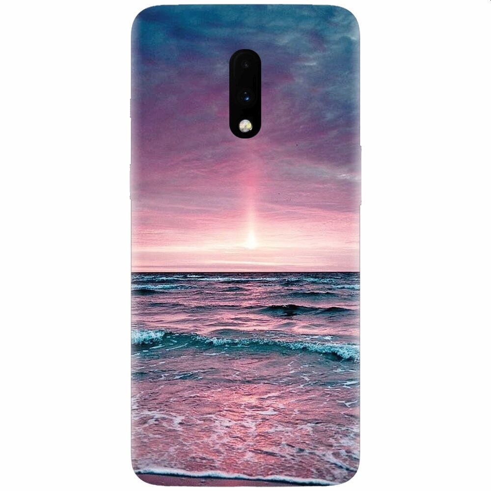 Husa silicon pentru OnePlus 7, Calm Sea