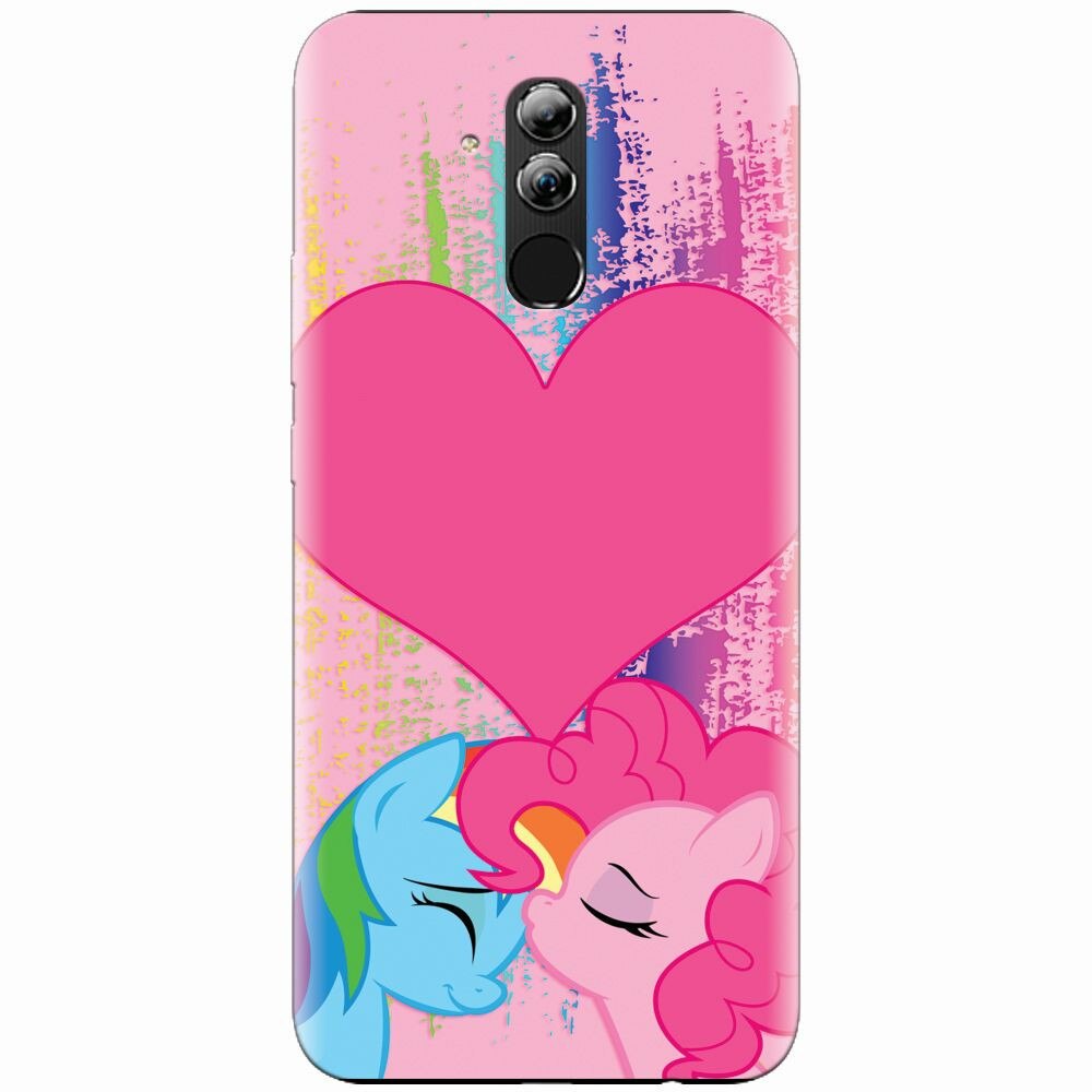Husa silicon pentru Huawei Mate 20 Lite, Pinkie Kiss
