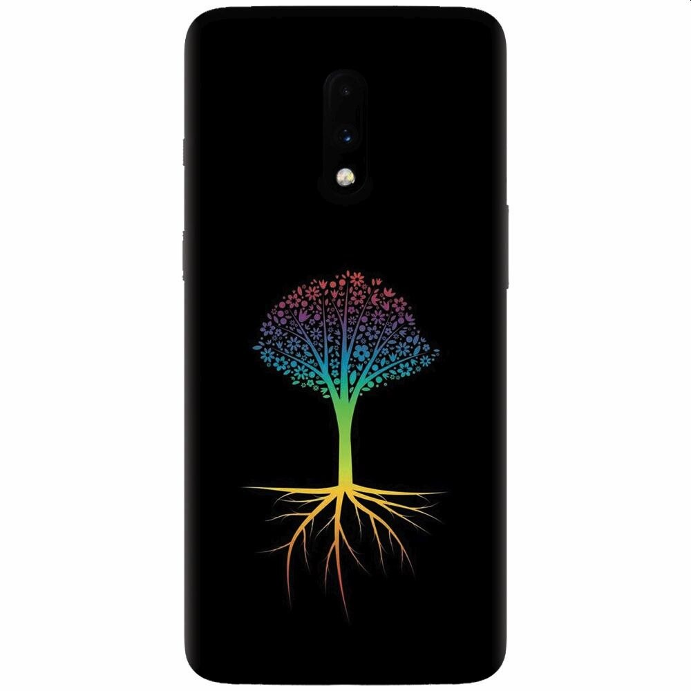 Husa silicon pentru OnePlus 7, Tree 001