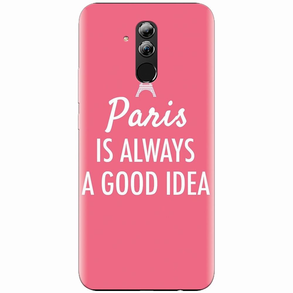 Husa silicon pentru Huawei Mate 20 Lite, Paris Is Always A Good Idea