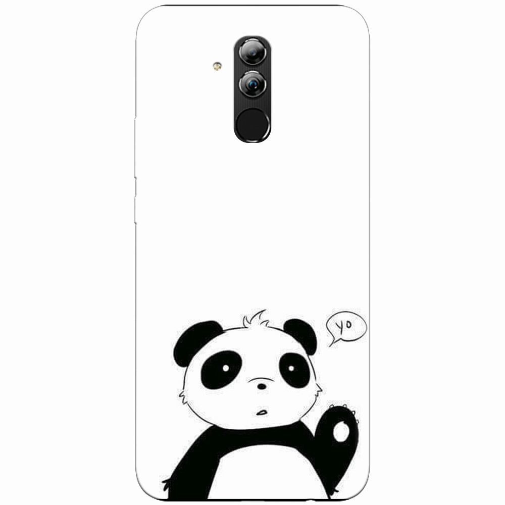 Husa silicon pentru Huawei Mate 20 Lite, Panda Cellphone