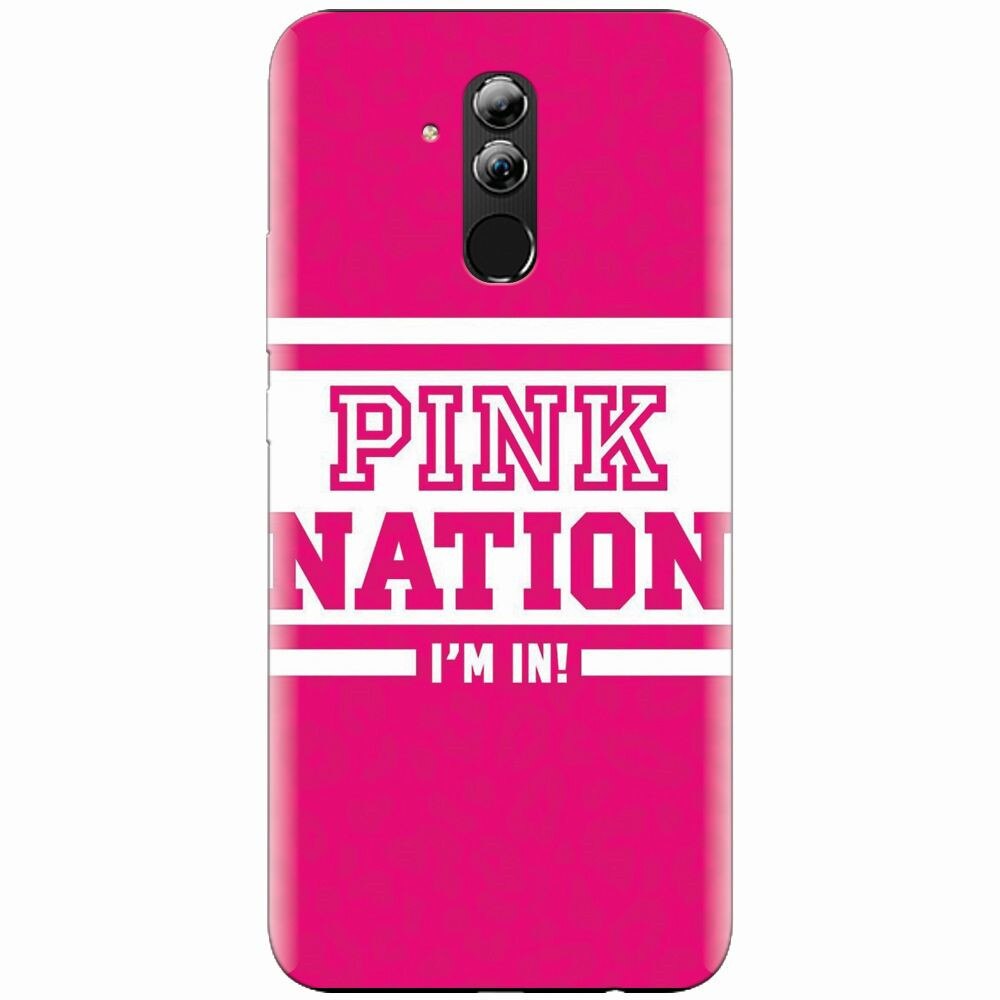 Husa silicon pentru Huawei Mate 20 Lite, Pink Nation