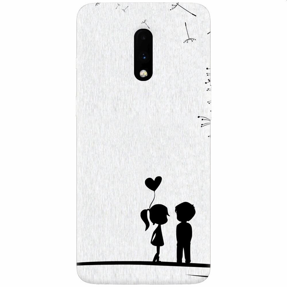 Husa silicon pentru OnePlus 7, In Love