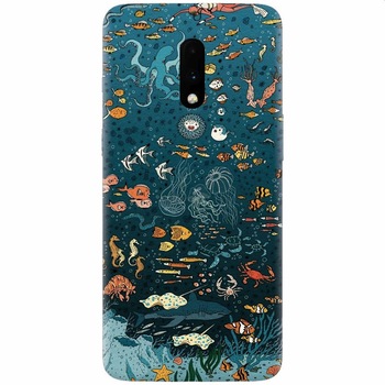 Husa silicon pentru OnePlus 7, Under The Sea Husa silicon pentru OnePlus 7, Under The Sea
