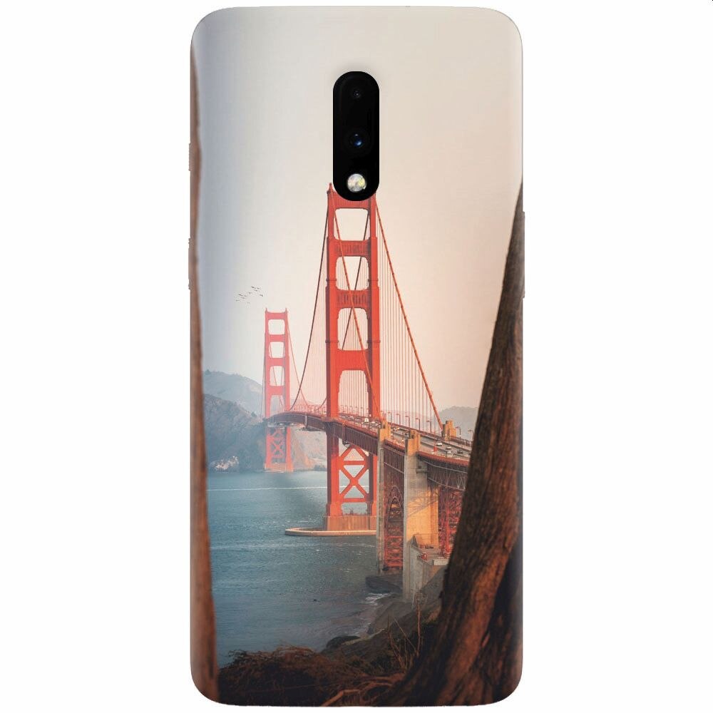 Husa silicon pentru OnePlus 7, Bridge