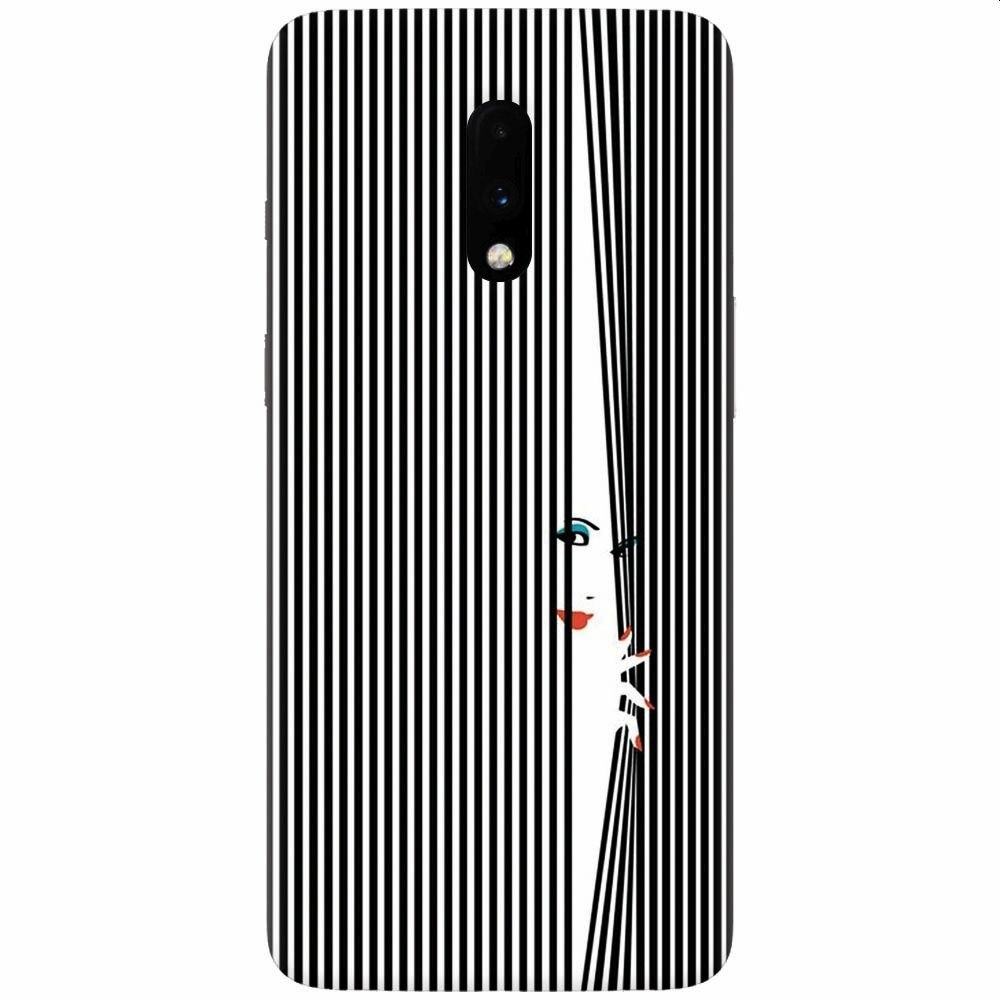 Husa silicon pentru OnePlus 7, Stripe