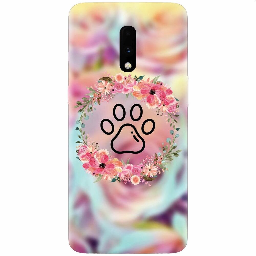 Husa silicon pentru OnePlus 7, Animal Love