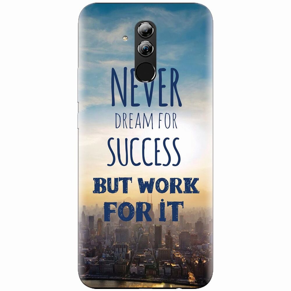 Husa silicon pentru Huawei Mate 20 Lite, Never Dream