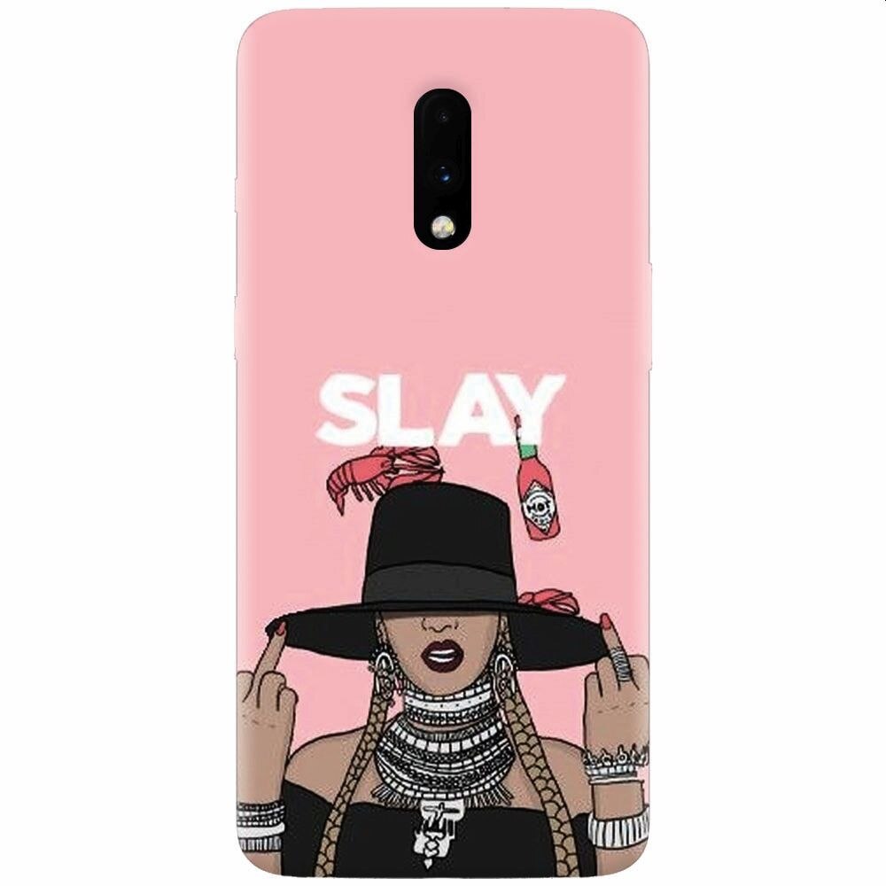 Husa silicon pentru OnePlus 7, Slay
