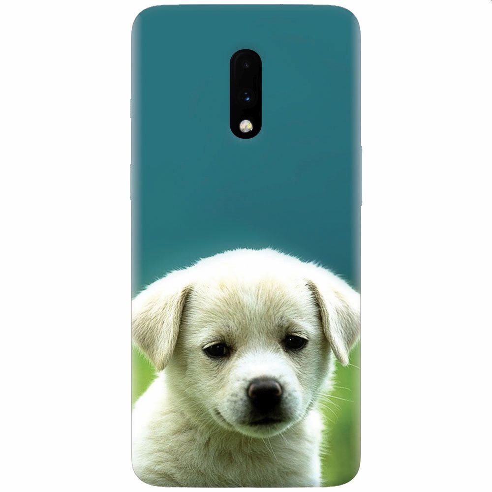 Husa silicon pentru OnePlus 7, Puppy Style
