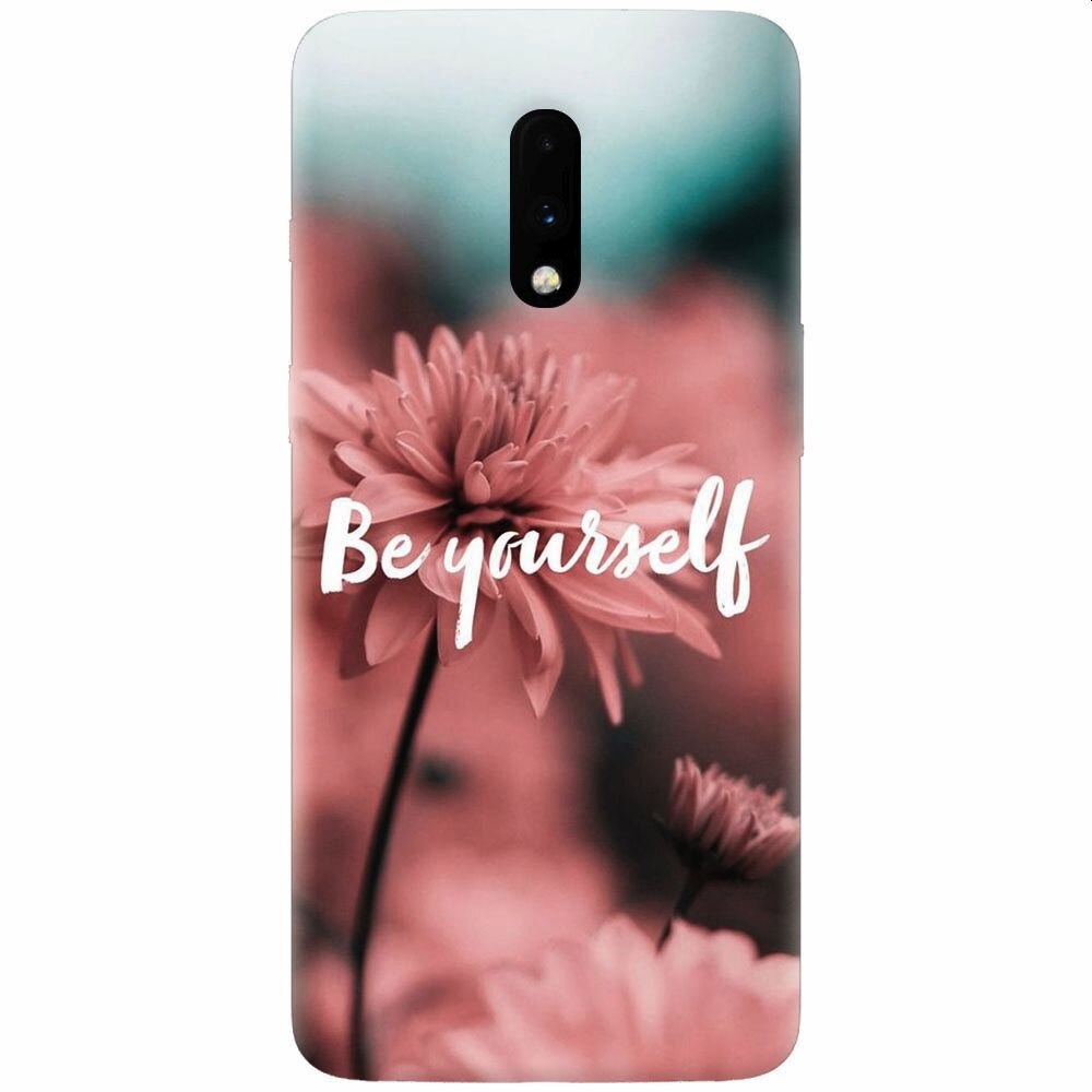 Husa silicon pentru OnePlus 7, Be Yourself