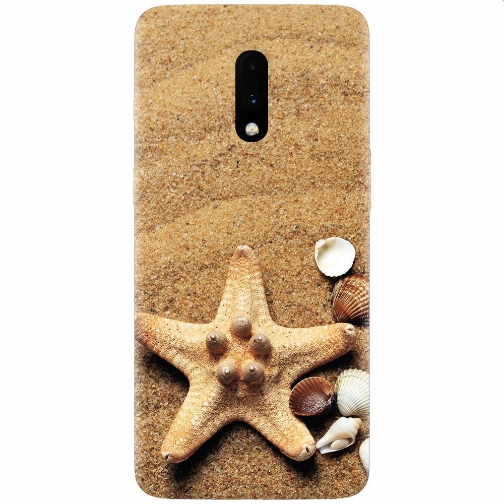 Husa silicon pentru OnePlus 7, Sea Shells