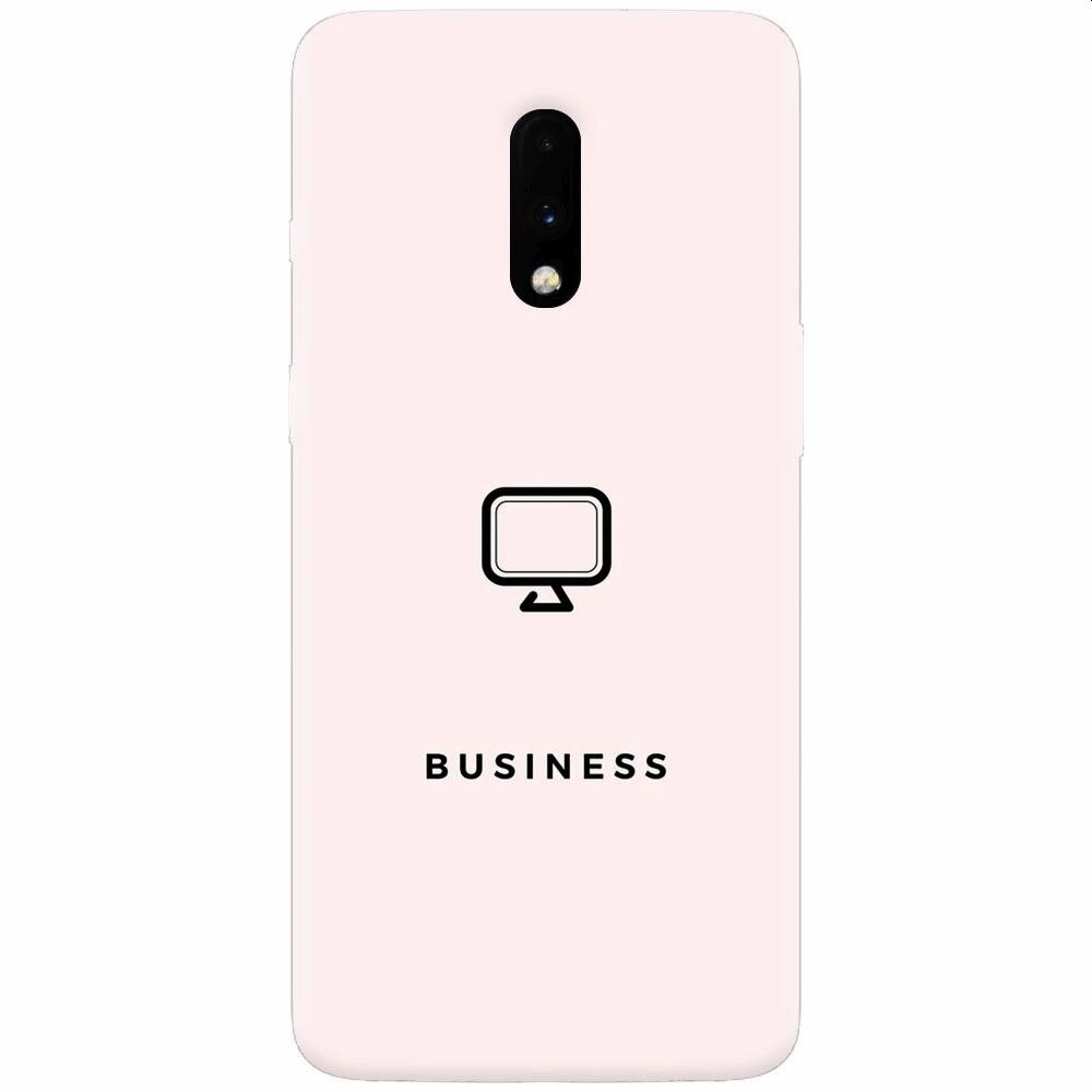 Husa silicon pentru OnePlus 7, Business