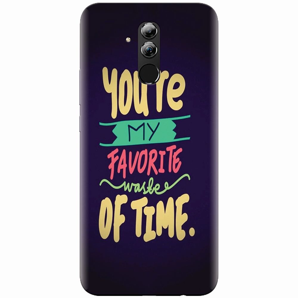 Husa silicon pentru Huawei Mate 20 Lite, My Favorite Waste Of Time