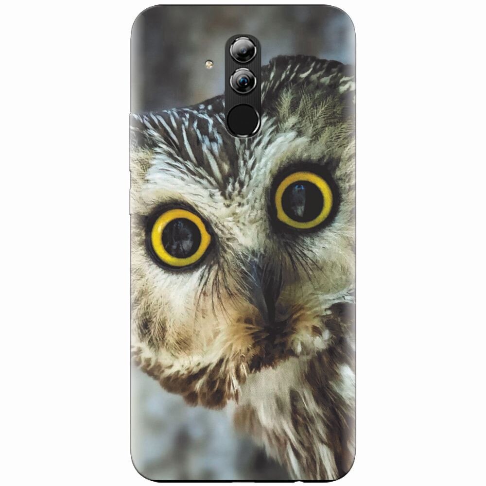 Husa silicon pentru Huawei Mate 20 Lite, Owl