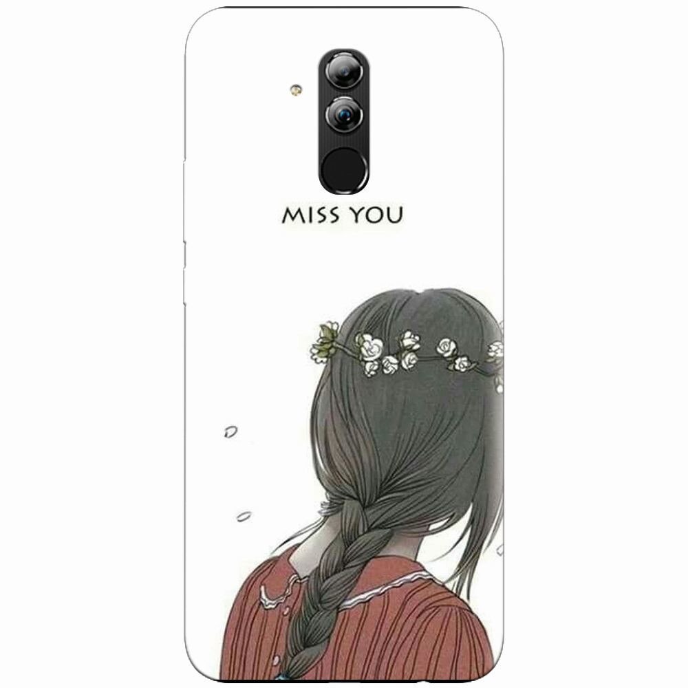 Husa silicon pentru Huawei Mate 20 Lite, Miss You