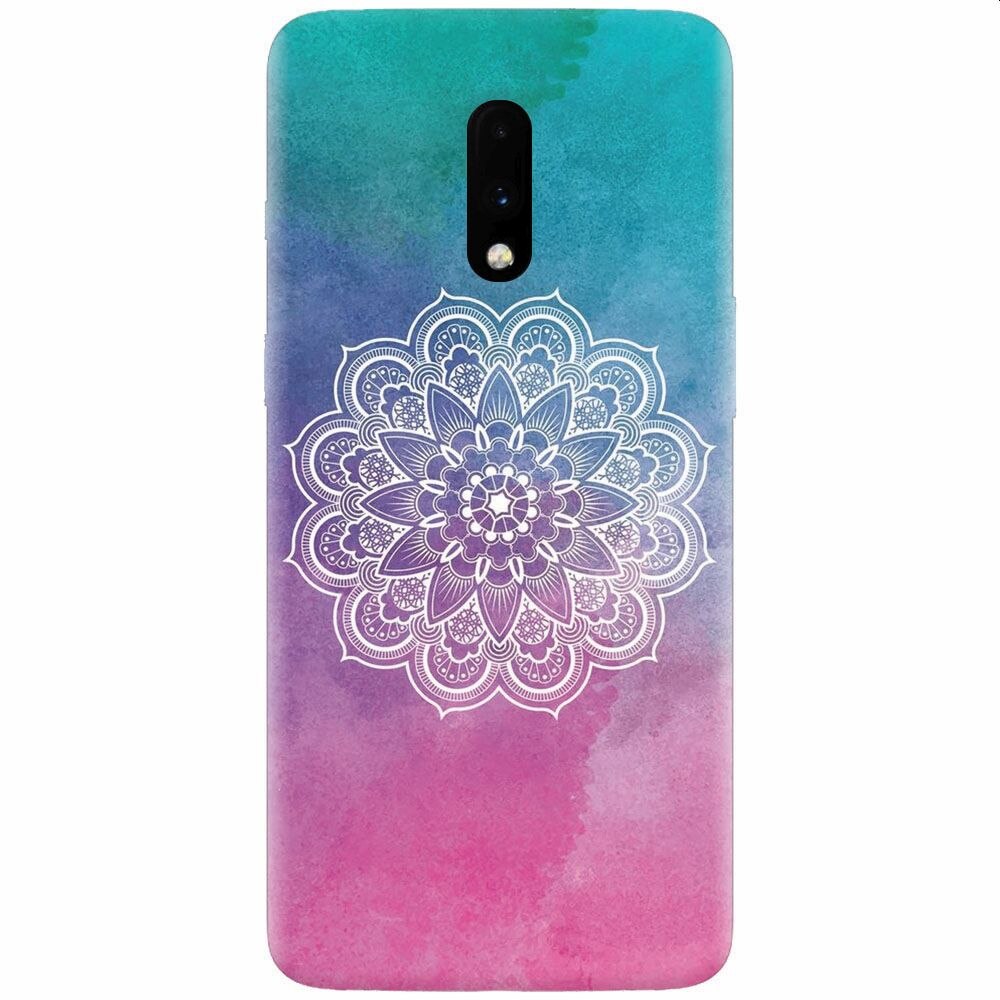 Husa silicon pentru OnePlus 7, Mandala