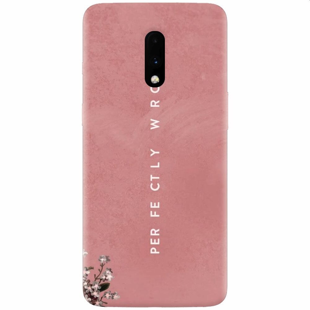 Husa silicon pentru OnePlus 7, Perfectly Wrong