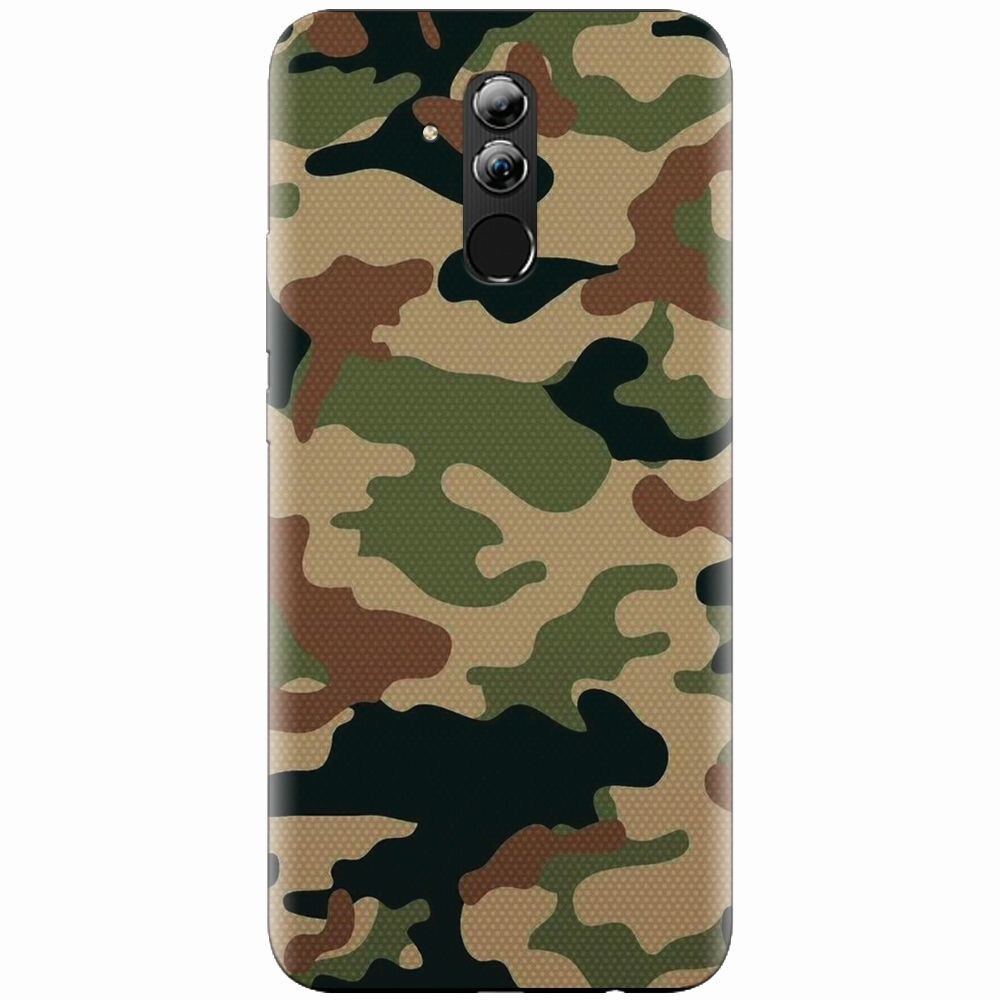 Husa silicon pentru Huawei Mate 20 Lite, Camuflaj