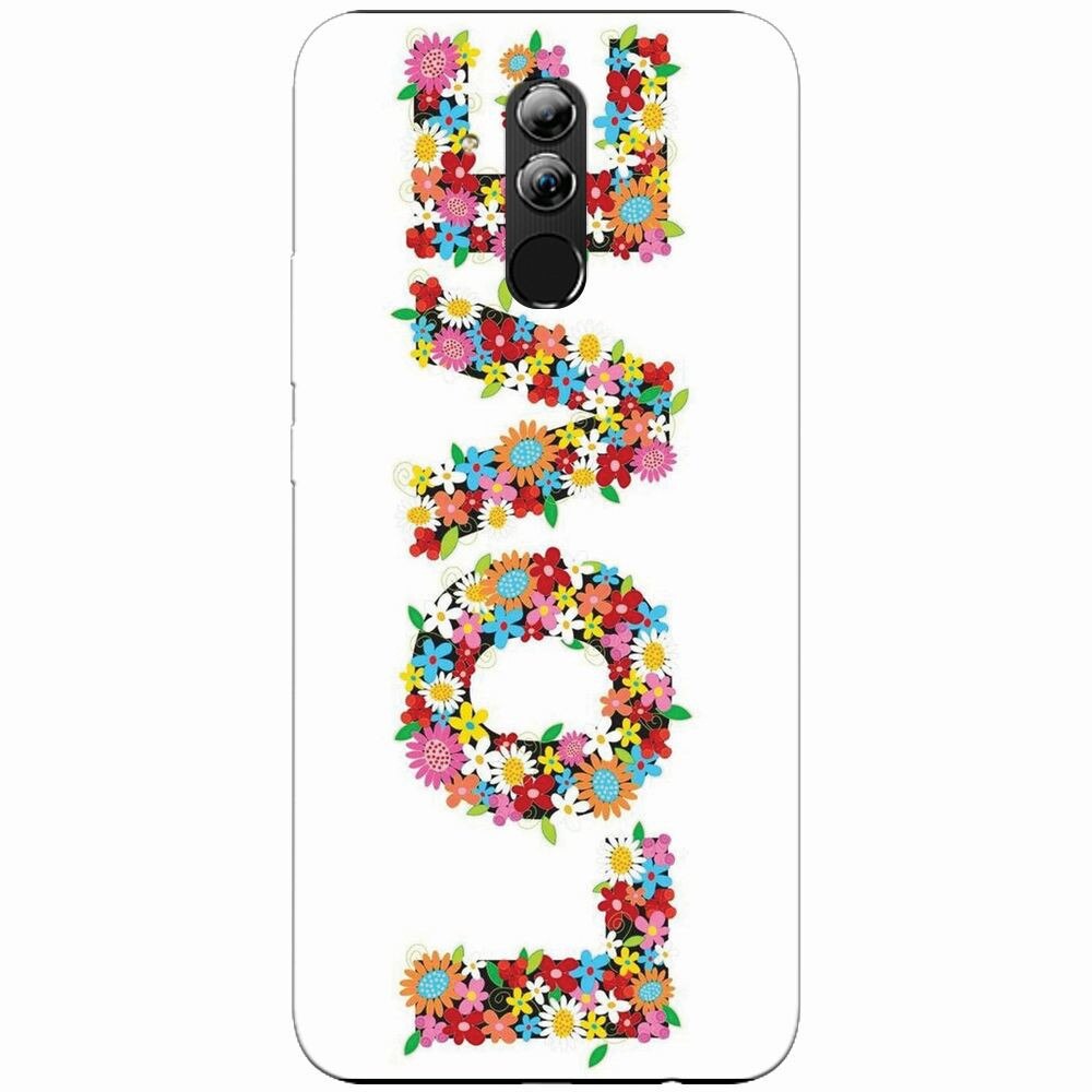 Husa silicon pentru Huawei Mate 20 Lite, Love Made By Flowers