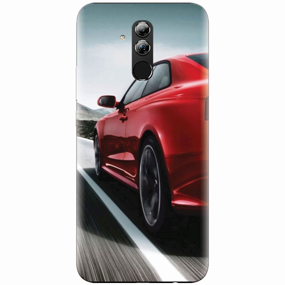Husa silicon pentru Huawei Mate 20 Lite, Car On Road