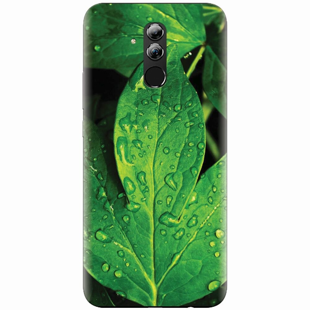 Husa silicon pentru Huawei Mate 20 Lite, Leaves And Dew