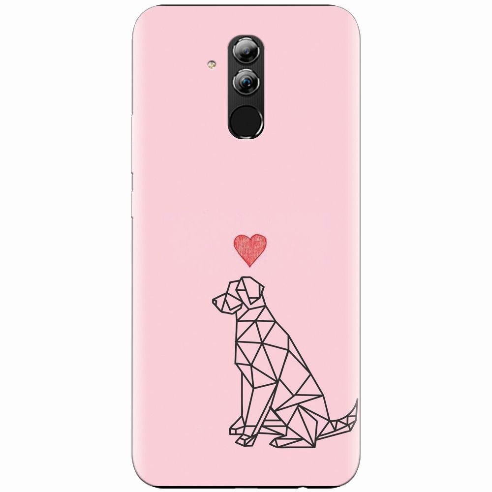 Husa silicon pentru Huawei Mate 20 Lite, Love Dog