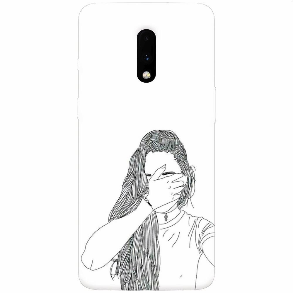 Husa silicon pentru OnePlus 7, Dont Look