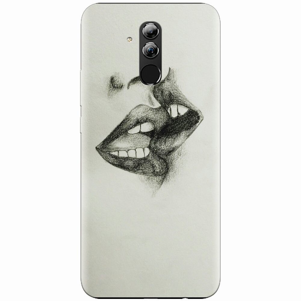 Husa silicon pentru Huawei Mate 20 Lite, Kiss