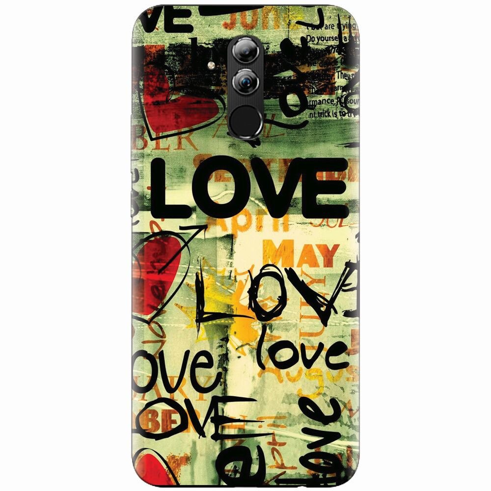 Husa silicon pentru Huawei Mate 20 Lite, Love Artwork