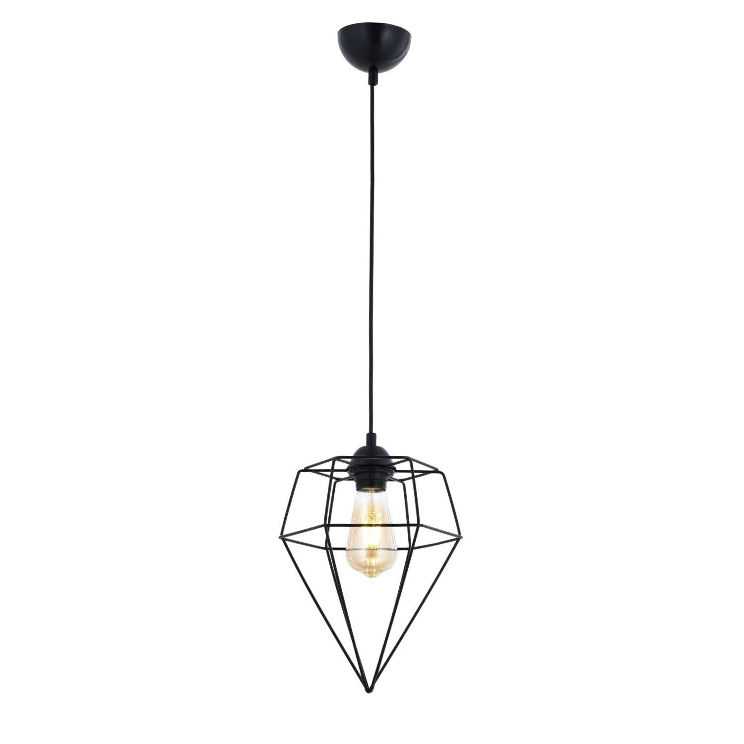 Lustra Avonni 65029, finisaj Negru, 1xE27, max 60 W