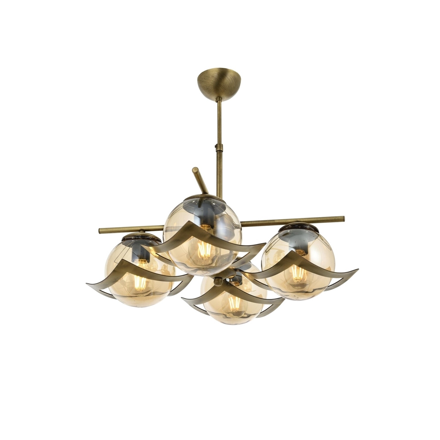 Lustra Avonni AV-4117-4E, 4x 60 W ,E27, Antique