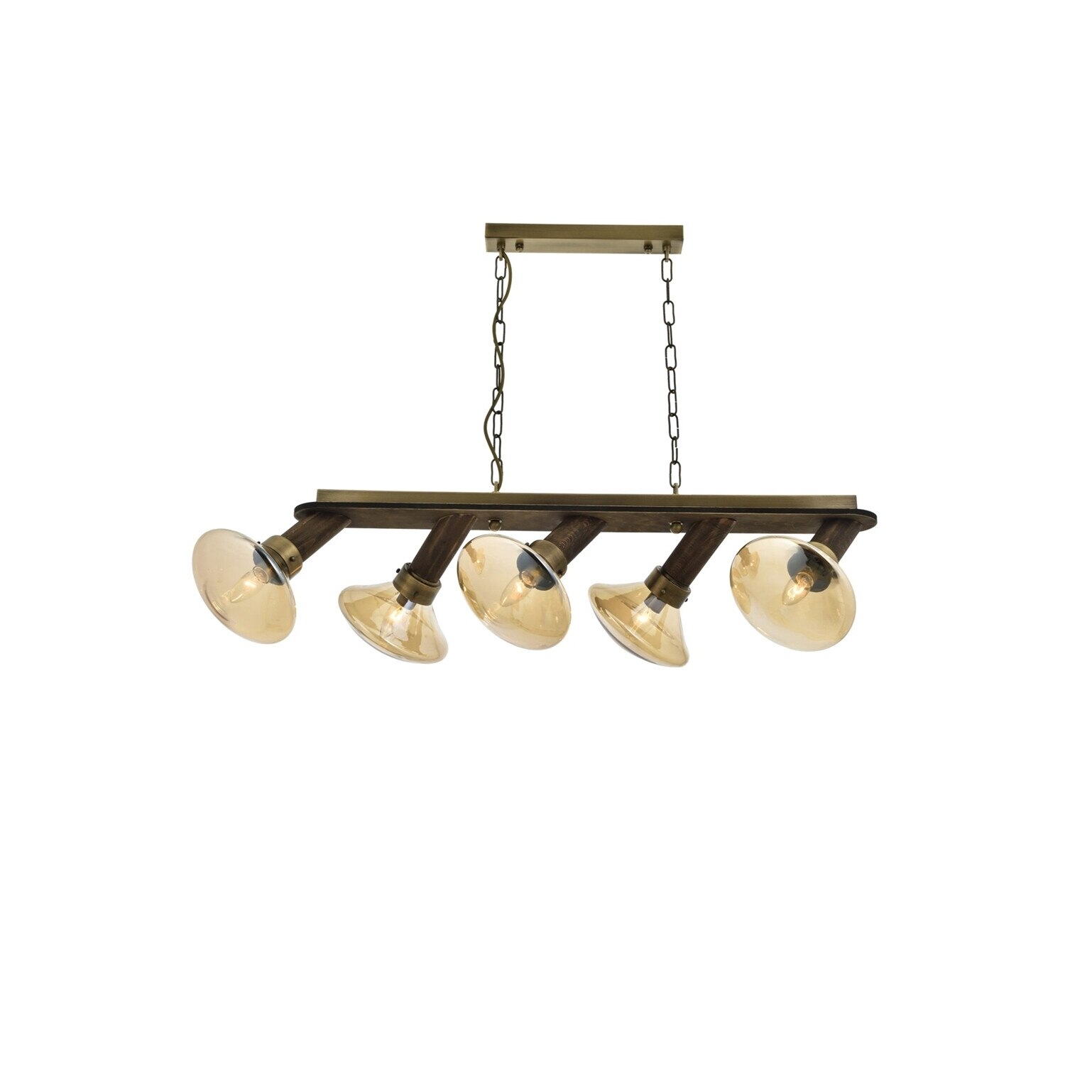 Lustra Avonni AV-1682-5EY, 5x 40 W ,E14, Antique