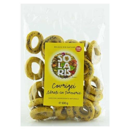 Covrigei Sarati cu Turmeric 100gr Solaris