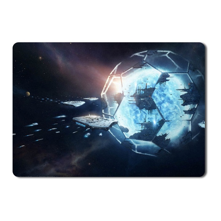 Mouse pad Game Stellaris Utopia 01- 21.5 X 27 X 0.3cm