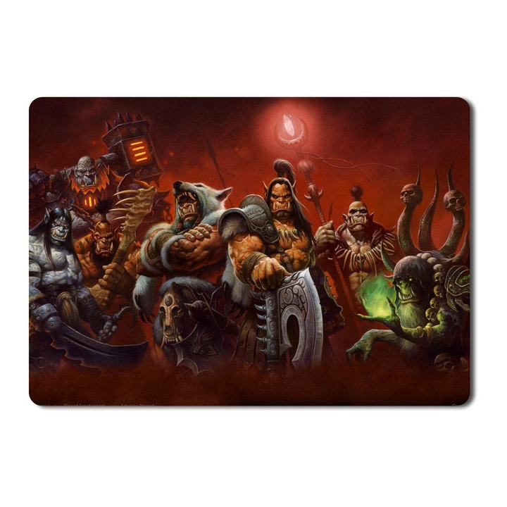 Mouse pad Game World Of Warcraft Warlords Of Draenor 01- 21.5 X 27 X 0.3cm