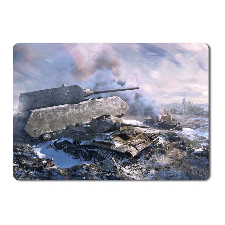 Egérpad Game World Of Tanks 05- 21,5 X 27 X 0,3 cm
