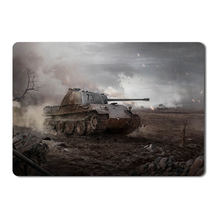 Mouse pad Game World Of Tanks 25- 21.5 X 27 X 0.3cm