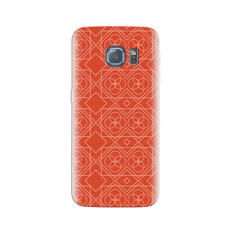Husa Samsung S6 Arabic Orange