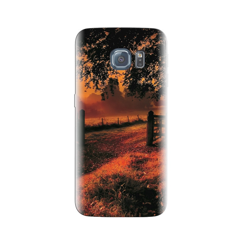 Husa Samsung S7 Edge Autumn Season Tree Leaves Nature Images