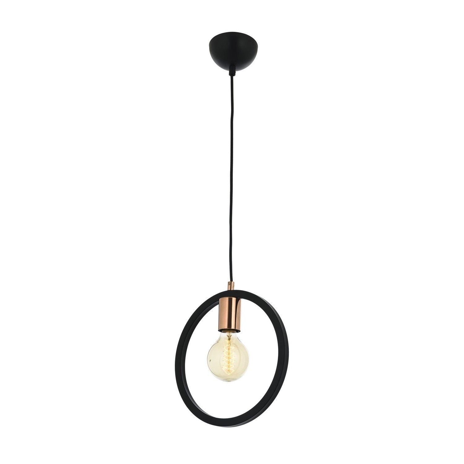 Pendul Avonni AV-60010-1BSY, E27, 60W, 70 cm, metal, Negru