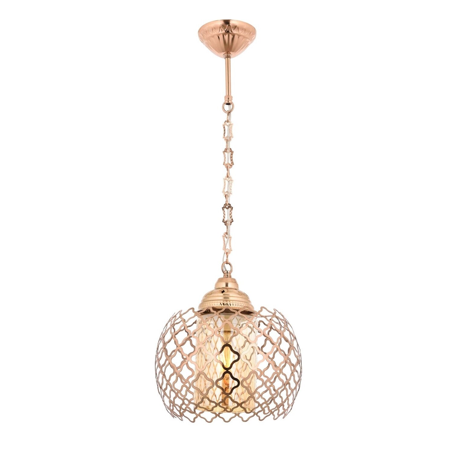 Pendul Avonni AV-4231-1CPR, 1x 60 W ,E27, Cupru