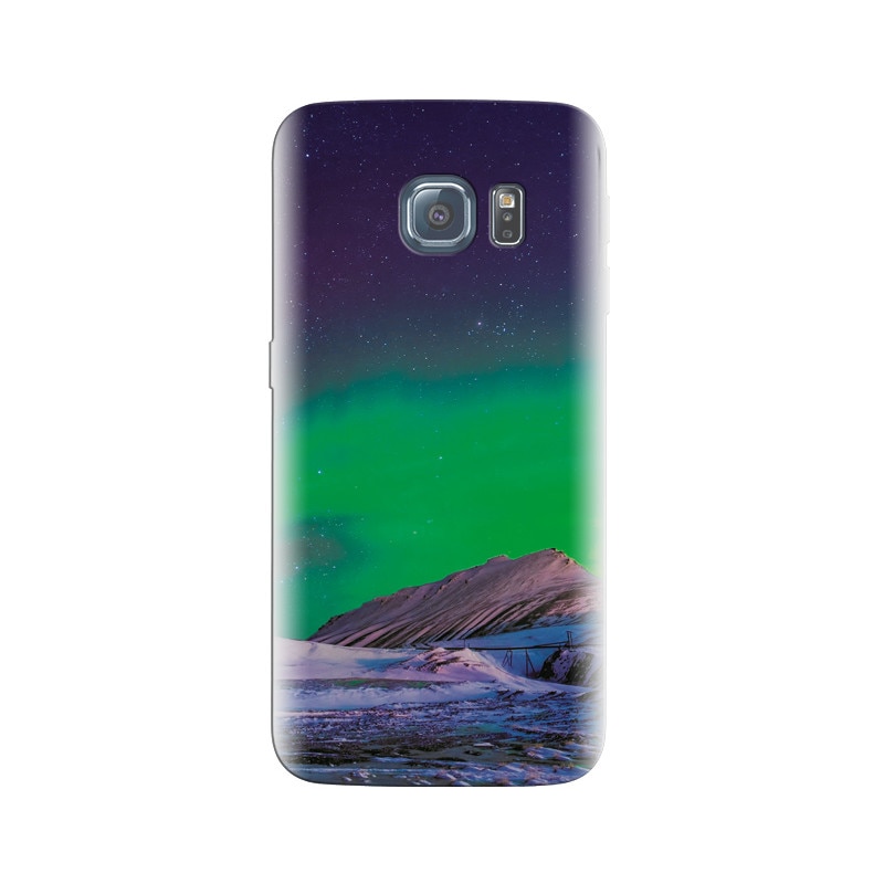 Husa Samsung S6 Aurora Borealis Winter