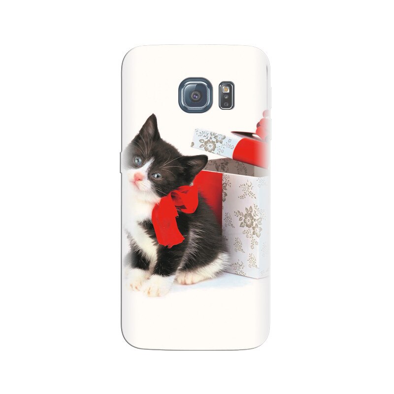 Husa Samsung S6 Animal Cat Cartoon Awesome Wides