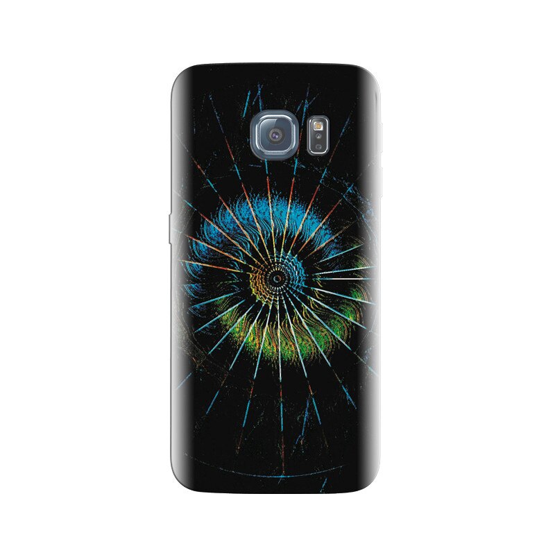 Husa Samsung S6 Black Background Abstract