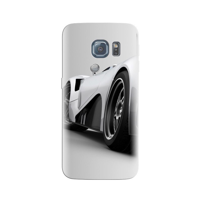 Husa Samsung S6 Black And White Super Sport Car